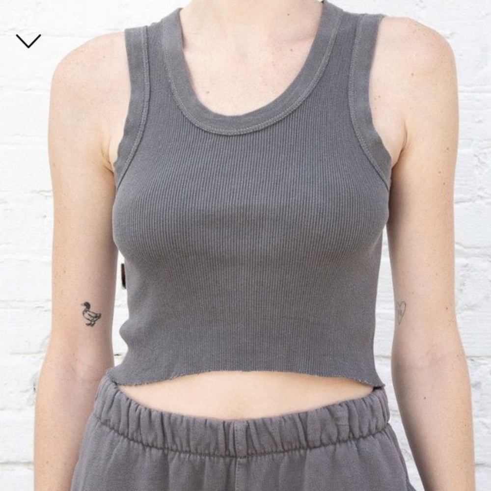 Grey brandy tank